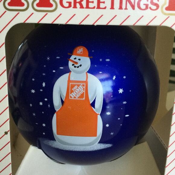 The Home Depot Collectable Christmas Ornaments lot of 7 - Picture 10 of 16